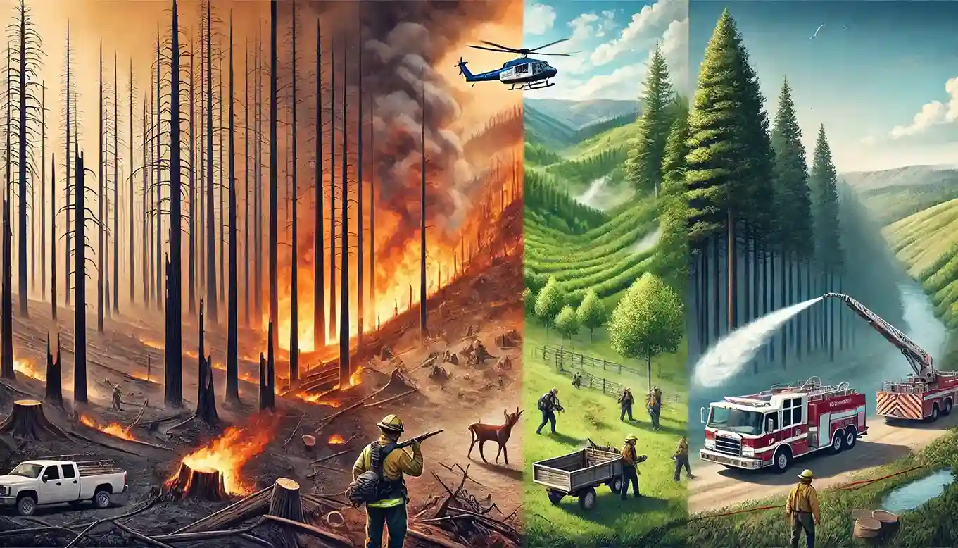 AI Solutions for Tackling the Recent Devastating Wildfire Crisis in the US